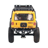 SCX24 Aluminum Rear Bumper, Jeep Wrangler