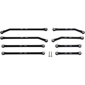 Aluminum High Clearance 4-Link Set: AXIAL LWB SCX24 (153.7mm)