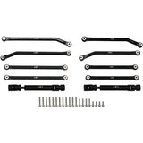 Aluminum 8-Link Drive Set, 155mm, LCG: SCX24 Jeep Gladiator