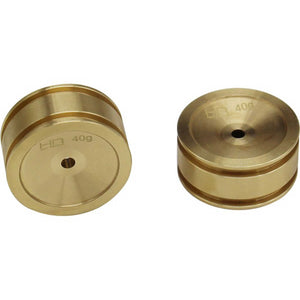 Brass Wheel, for Axial SCX 24 (2pcs)