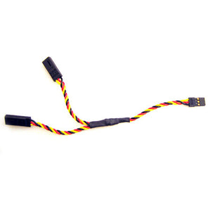 Twisted Wire Y-Harness, 6"