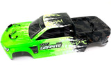 Arrma GRANITE 4x4 3s BLX - Body Shell (GREEN/Black painted decaled ARA4302V3