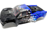 Arrma SENTON 4x4 3s BLX - Body Shell (BLUE/BLACK painted decaled)