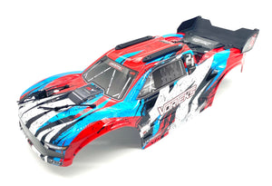 Arrma VORTEKS 4x4 3s BLX - Body Shell (Red/White painted decalled ARA4305V3