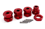 Arrma V2 KRATON 4s 4x4 - 17mm Hex Hubs Adaptors Wheel nuts