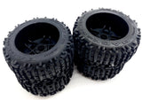 Arrma V1 or V2 OUTCAST 4s 4x4 - TIRES & Wheels dBoots Backflip LP Front/Rear