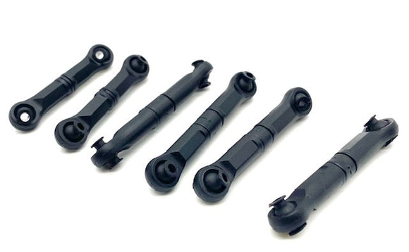 Arrma VENDETTA 4x4 3s BLX - Tie Rods & Turnbuckles (Front/Rear) ARA4319v3