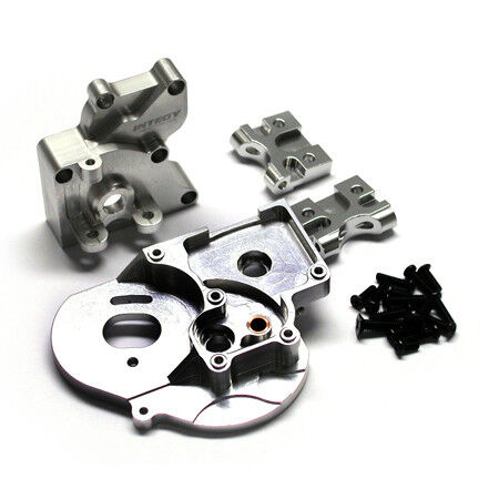 Gear Box, Silver: Traxxas Stampede, Rustler, Bandit, Slash 2WD