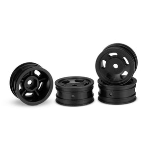 Glide 5 - Axial SCX24, 1" Whee Black, Fits JCO 4022 / 4023