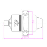 KingTech K-70G4+ Turbine Engine with ECU