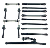 Losi LMT Grave Digger STEERING, Suspension Links and swaybars LOS04021T1