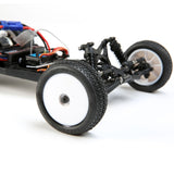 Losi LOS01016T1 Mini-B Brushed 1/16 2WD Buggy, Blue/White