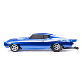 1/16 1970 Chevelle 2WD Mini No Prep Drag Car RTR, Blue