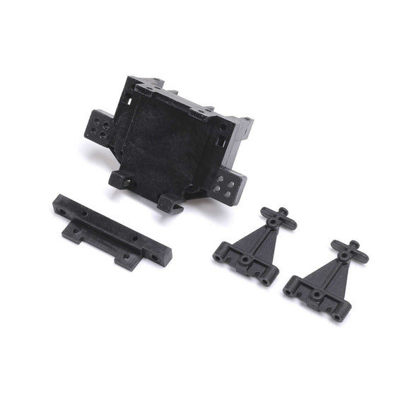 Rear Bulkhead, Toe Block, Link Mount: Mini JRX2