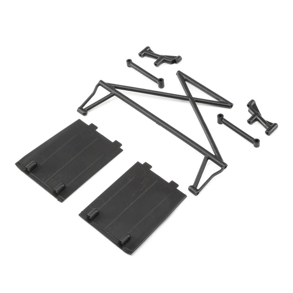 RR Twr Sup X-Bar Mud Guards: Rock Rey