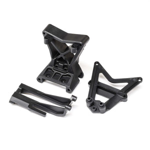 Front Upper Arm/Shock Mount and ESC Mount: RZR Rey