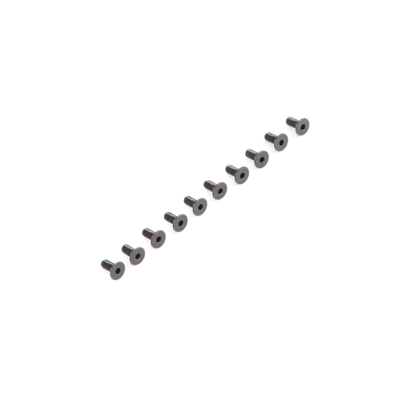 Flat Head Screws M2.5 x 5mm (10)