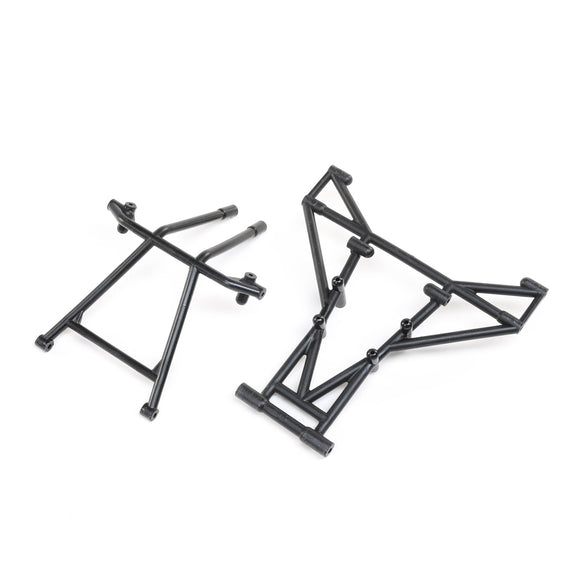 Front & Upper Cage Bars, Black: LMT Mega