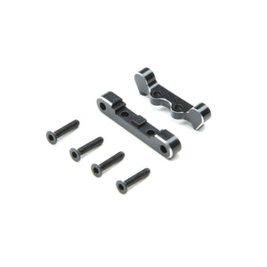 Pivot Block Set Rear, Aluminum: Mini-T 2.0, Mini-B