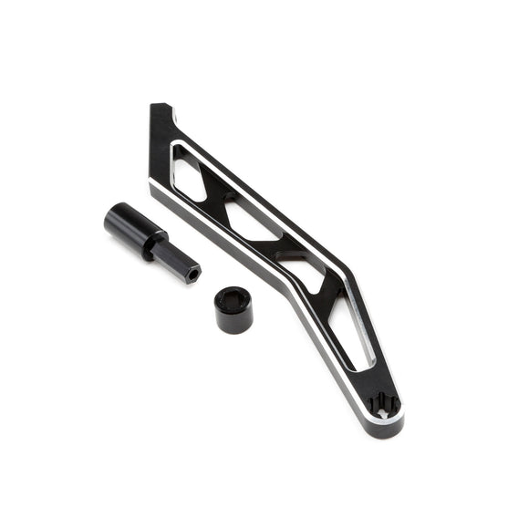 Chassis Brace, Rear, Black, Aluminum: MTXL