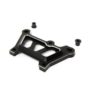 Front Top Plate, Black, Aluminum: DBXL-E