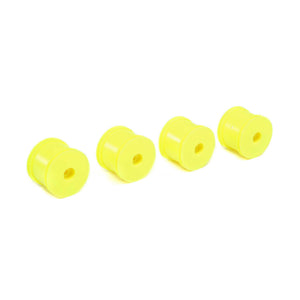 FR/RR Wheel, Yellow (4): Mini-T 2.0