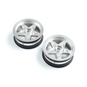 Front Wheel, Satin Chrome (2): 22S Drag