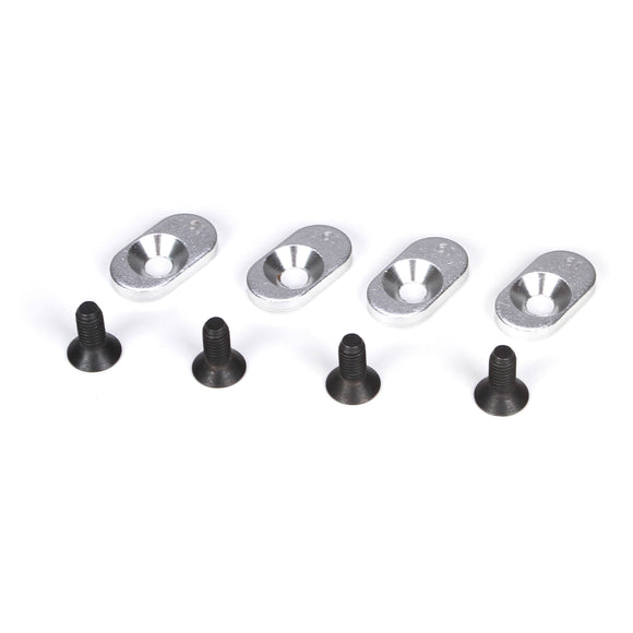 Engine Mount Inserts & Screws, 18.5/58 (4): 5IVE-T, MINI WRC