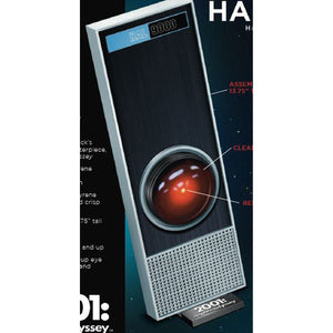 HAL9000 1/1 Scale Styrene Model 13.75" with LED