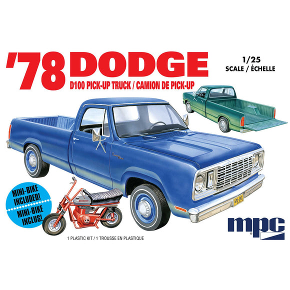 1/25 1978 Dodge D100 Custom Pickup 2T