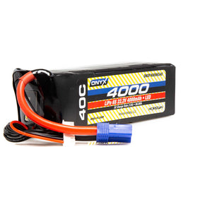 22.2V 4000mAh 6S 40C LiPo Battery: EC5