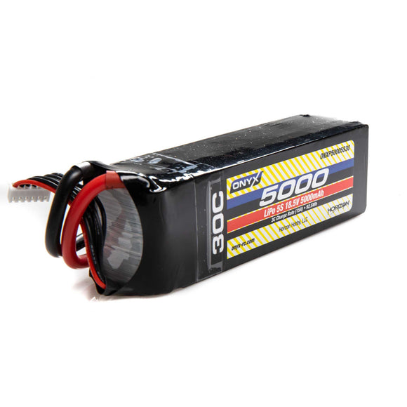 18.5V 5000mAh 5S 30C LiPo Battery: EC5