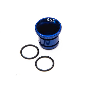 Carburetor Reducer 6.5mm, Blue Aluminum