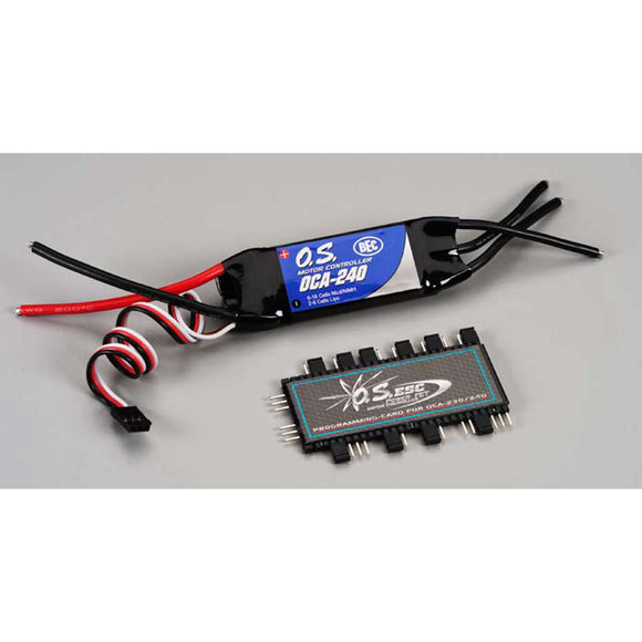 OCA-240 40A 25V ESC with OCP-2 Programming Card