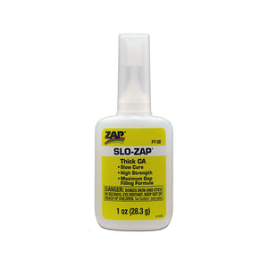 Slo-Zap Thick CA Glue, 1 oz