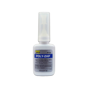 Poly-Zap Glue, 1/2 oz