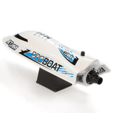 Jet Jam V2 12" Self-Righting Pool Racer Brushed RTR, White