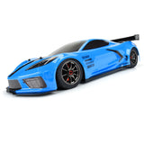 1/7 Chevrolet Corvette C8 Painted Body (Rapid Blue): Felony