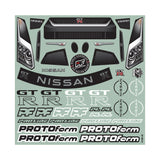 1/10 Nissan GT-R R35 Clear Body: Losi 22S Drag Car