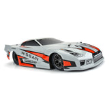 1/10 Nissan GT-R R35 Pro Mod Tough-Color Gray Body: Drag Car