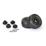 1/10 BFG KR2 M2 Front/Rear 2.2"/3.0" SC Mounted 12mm Blk Raid (2)