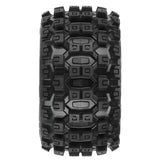 1/10 Badlands MX28 Fr/Rr 2.8" MT Tires Mounted 12mm Blk Raid (2)