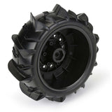 1/10 Dumont Front/Rear 2.2"/3.0" SC Mounted 12mm Black Raid (2)