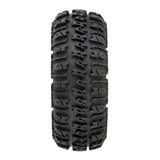 1/24 Trencher F/R 1.0" Tires Mounted 7mm Black Impulse (4): SCX24