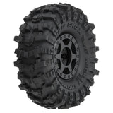 1/24 Mickey Thompson Baja Pro X F/R 1.0" MTD 7mm Black Holcomb (4)