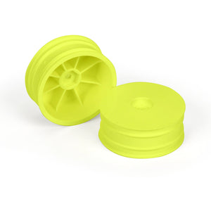 1/10 Velocity 2WD Front 2.2" 12mm Buggy Wheels (2) Yellow