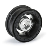 1/10 Slot Mag Aluminum Front/Rear 1.55" 12mm Rock Crawler Wheels (2)