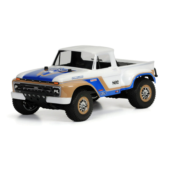 1/10 1966 Ford F-100 Clear Body: Short Course