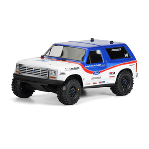 1/10 1981 Ford Bronco Clear Body: Short Course