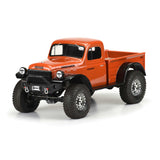 1/10 1946 Dodge Power Wagon Clear Body 12.3" (313mm) WB Crawlers